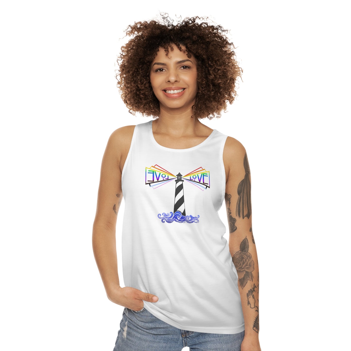 Be a Lighthouse - Unisex Tank Top