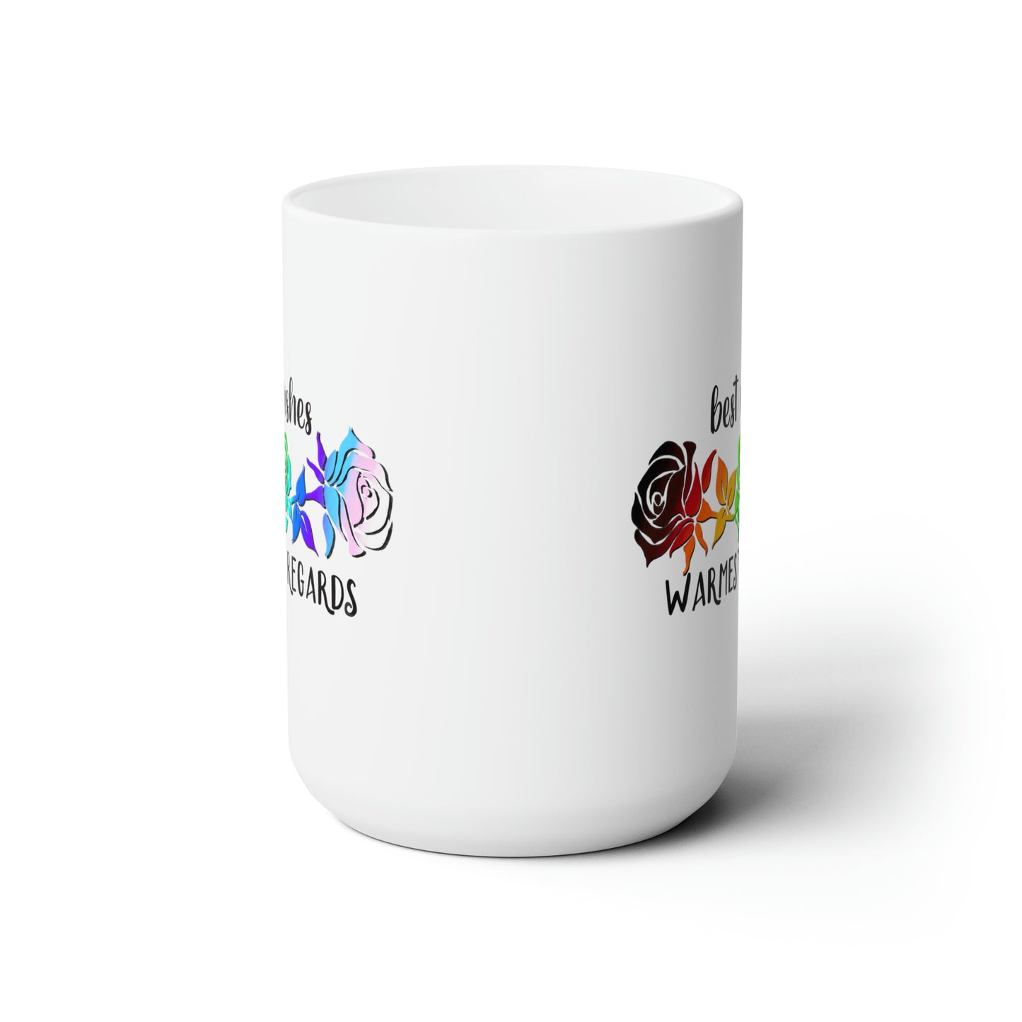 Best Wishes - Ceramic Mug 15oz