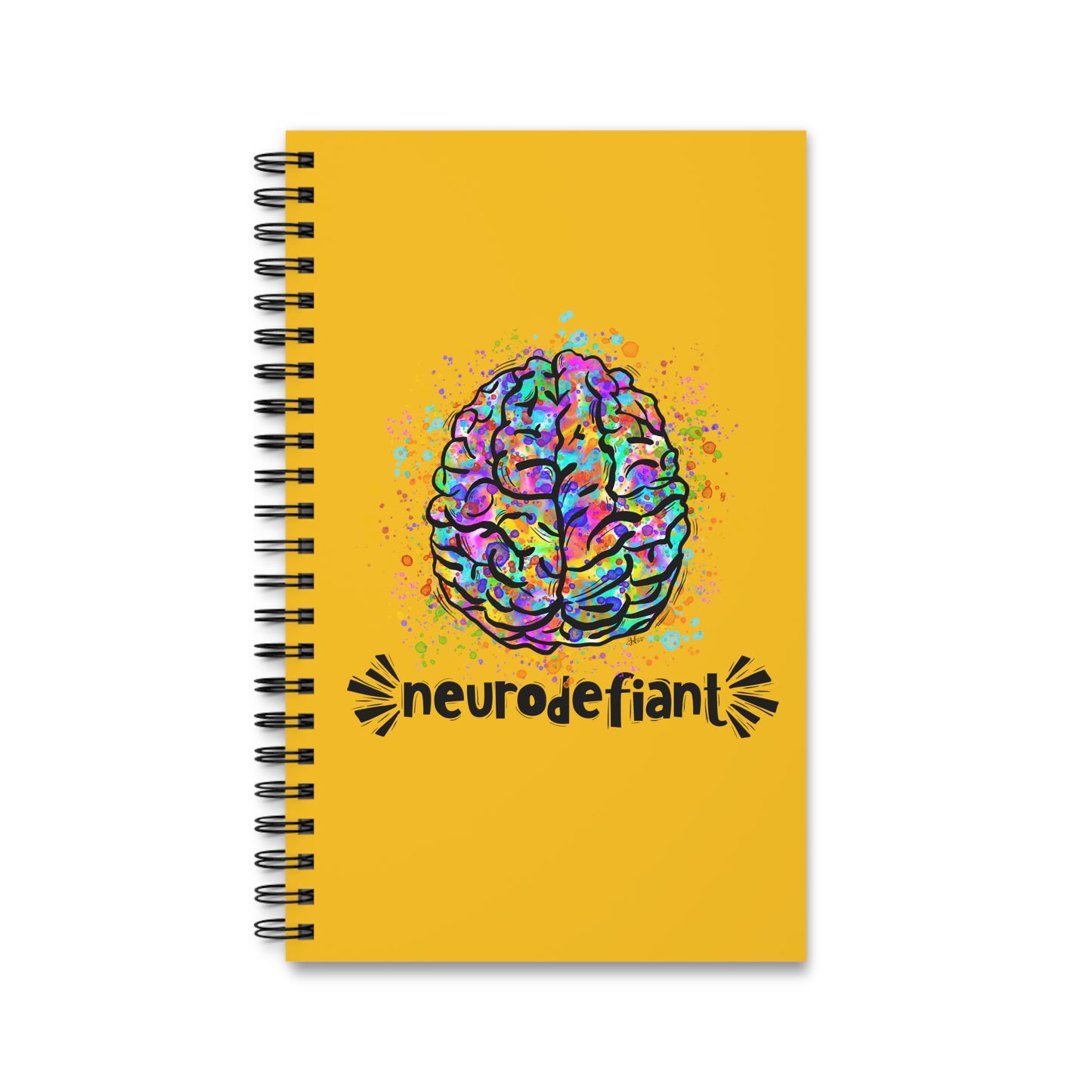 NeuroDefiant - Spiral Journal (Gold)