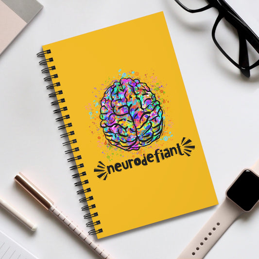 NeuroDefiant - Spiral Journal (Gold)