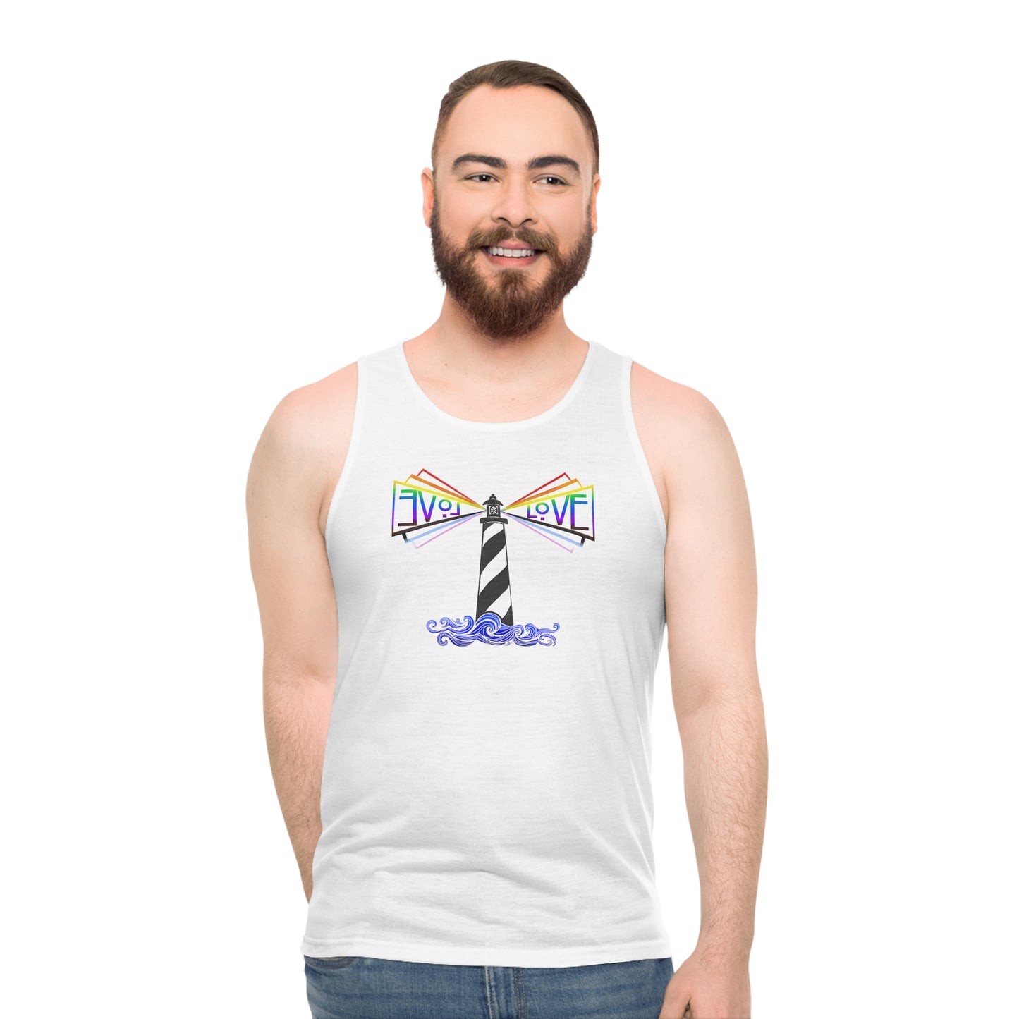 Be a Lighthouse - Unisex Tank Top