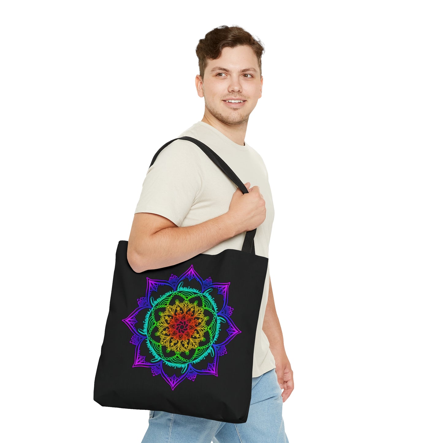 Luminous Mandala - Tote Bag