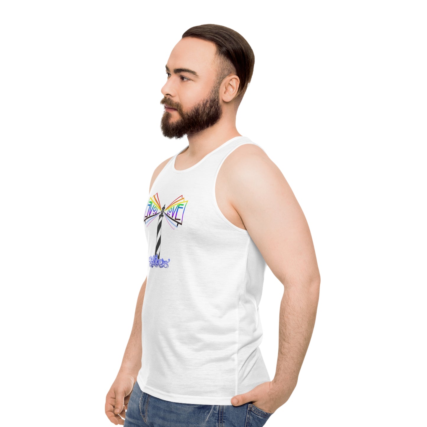 Be a Lighthouse - Unisex Tank Top