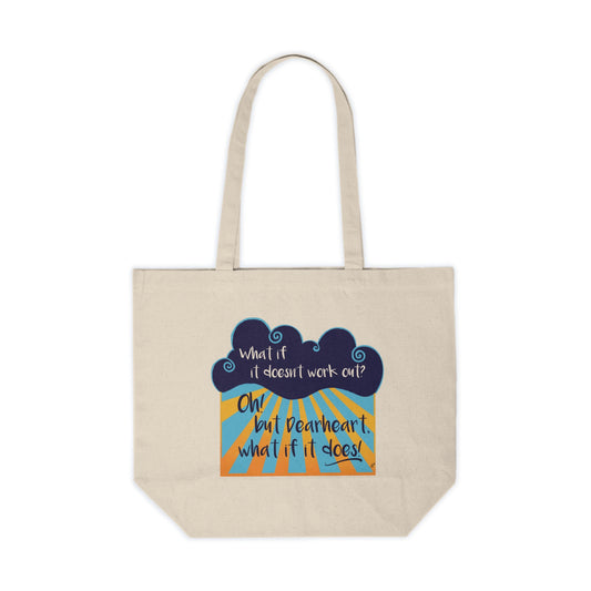 What if it Does! - Canvas Shopping Tote