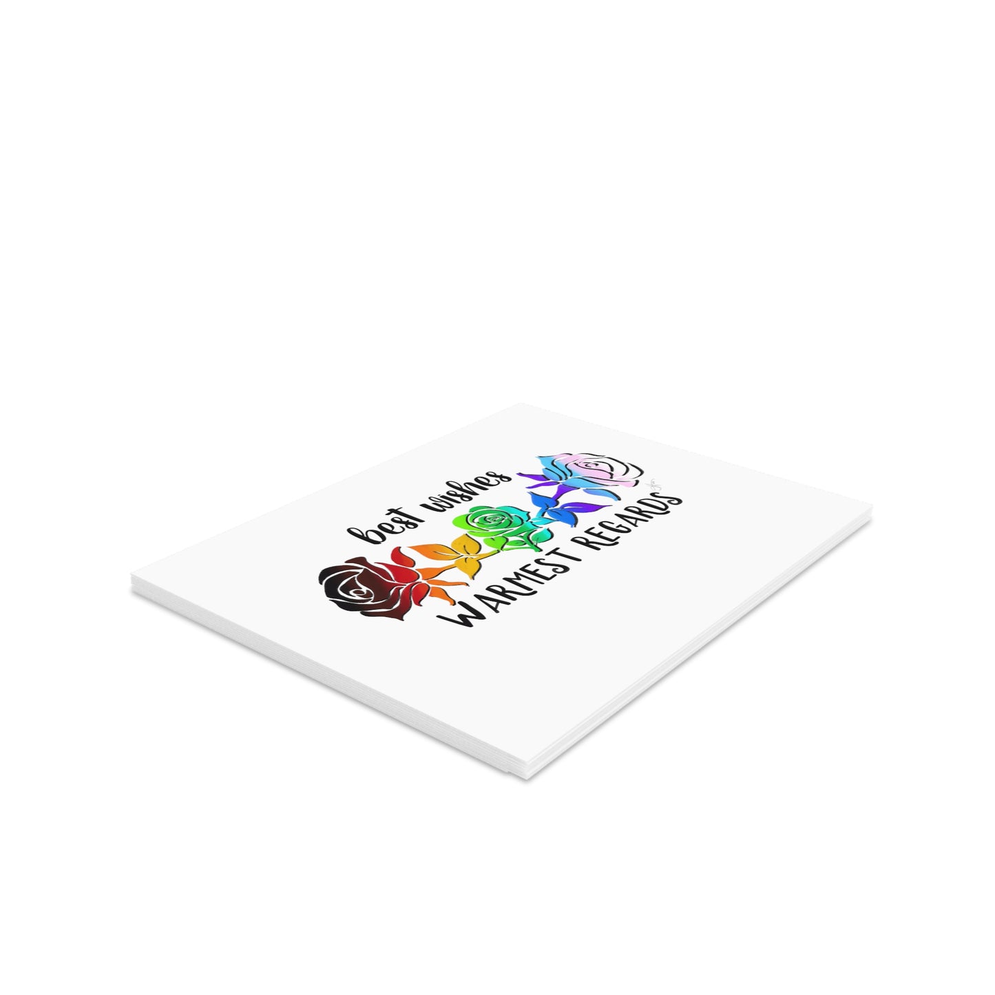Best Wishes - Greeting cards (8 pack w/ envelopes)