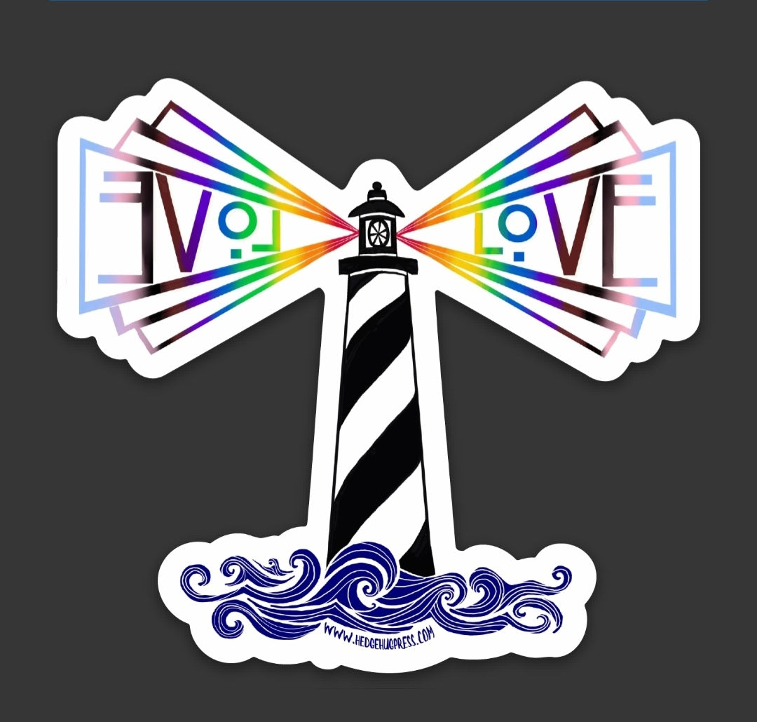 BE A LIGHTHOUSE - Sticker