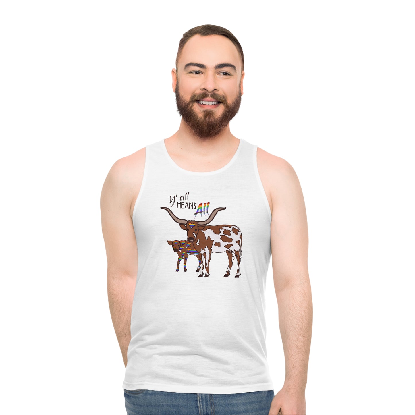 Y'all Means All - Unisex Tank Top