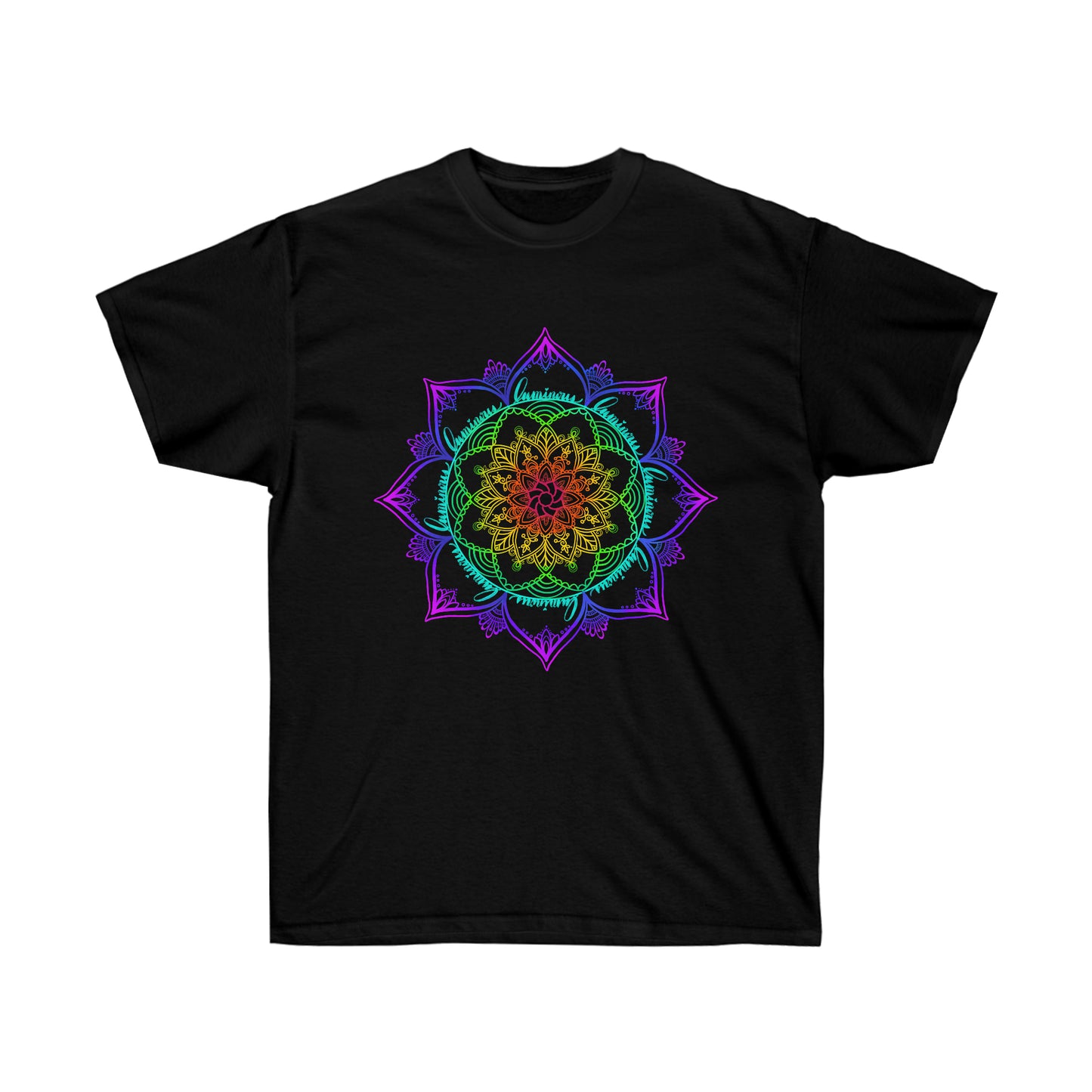 Luminous Mandala - Unisex Ultra Cotton Tee