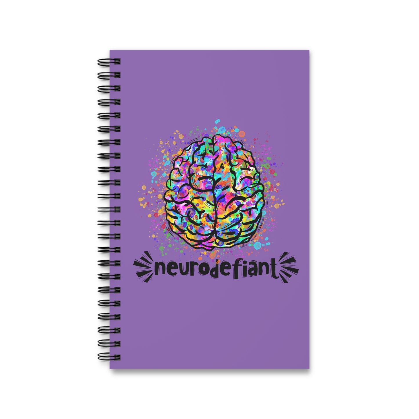 NeuroDefiant - Spiral Journal (Purple)