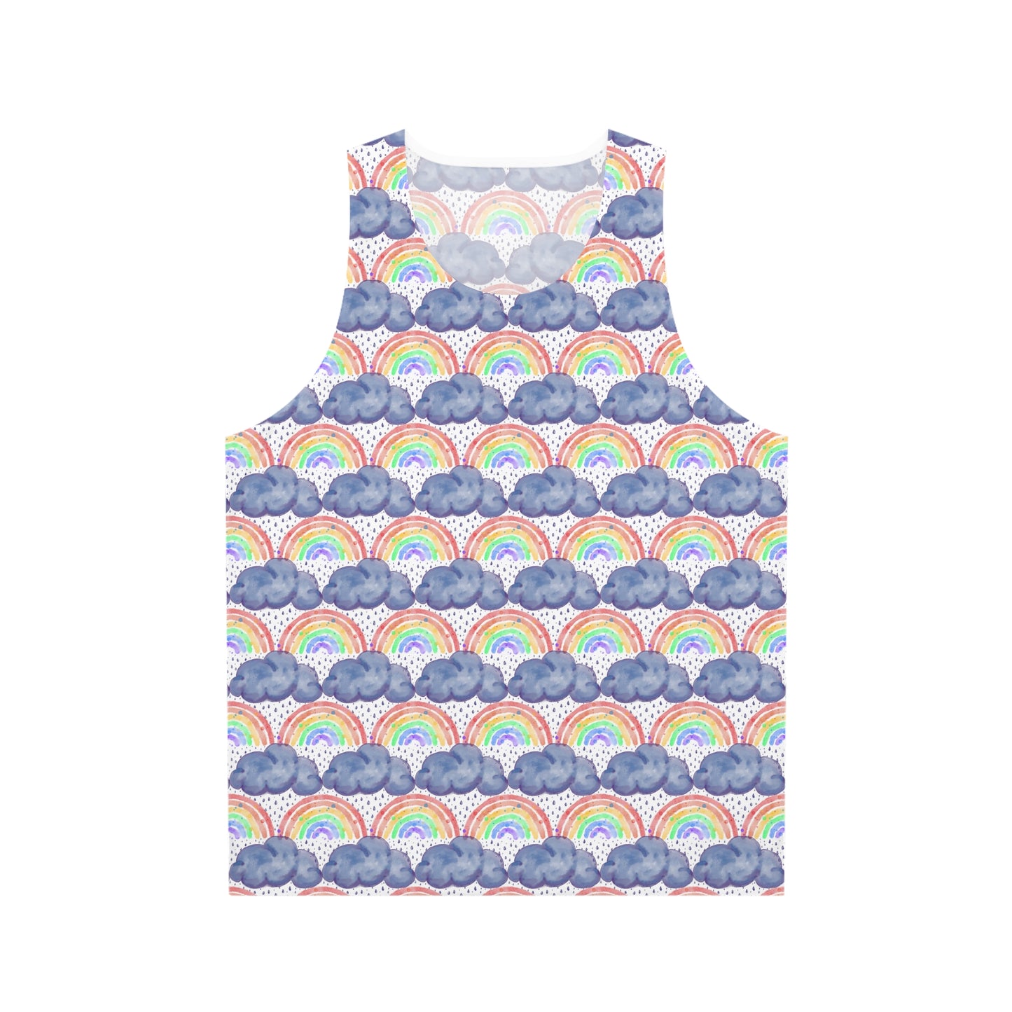 Watercolor Rainbows - Unisex Tank Top